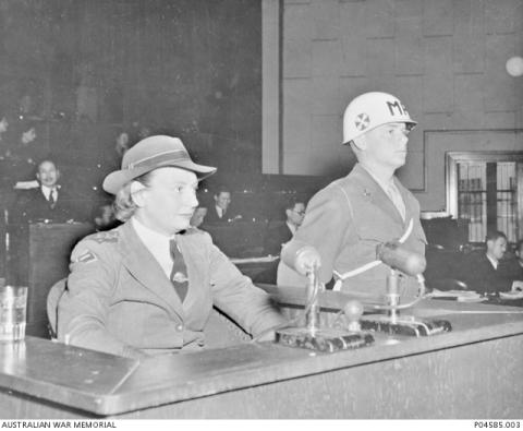 Vivian Bullwinkel at Tokyo War Crimes Trials