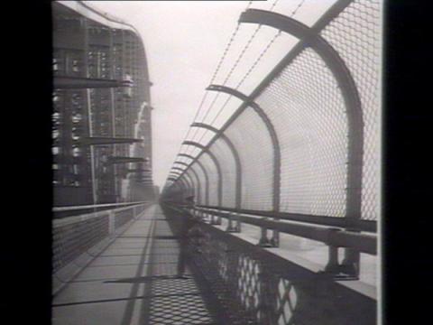 Sydney Harbour Bridge safety fence